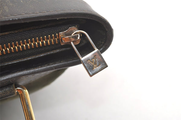 Auth Louis Vuitton Monogram Mini Lucille PM Hand Bag Green Khaki M92682 LV 3306K