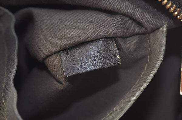 Auth Louis Vuitton Monogram Mini Lucille PM Hand Bag Green Khaki M92682 LV 3306K