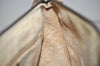 Authentic GUCCI Web Sherry Line Shoulder Bag GG PVC Leather Brown Junk 3307J