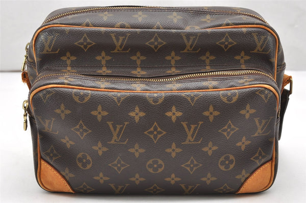 Authentic Louis Vuitton Monogram Nile Shoulder Cross Body Bag M45244 Junk 3307K