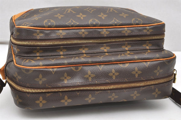 Authentic Louis Vuitton Monogram Nile Shoulder Cross Body Bag M45244 Junk 3307K