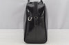 Authentic GUCCI Vintage 2Way Shoulder Hand Bag Purse Enamel Black Junk 3308J