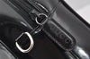 Authentic GUCCI Vintage 2Way Shoulder Hand Bag Purse Enamel Black Junk 3308J