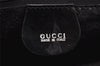 Authentic GUCCI Vintage 2Way Shoulder Hand Bag Purse Enamel Black Junk 3308J