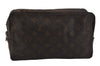Authentic Louis Vuitton Monogram Trousse Toilette 28 Clutch Bag M47522 LV 3308K