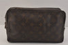 Authentic Louis Vuitton Monogram Trousse Toilette 28 Clutch Bag M47522 LV 3308K