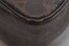 Authentic Louis Vuitton Monogram Trousse Toilette 28 Clutch Bag M47522 LV 3308K