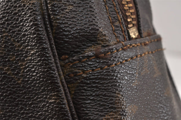 Authentic Louis Vuitton Monogram Trousse Toilette 28 Clutch Bag M47522 LV 3308K