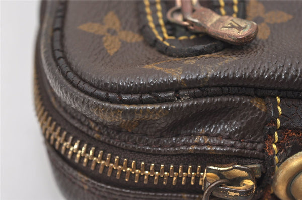 Authentic Louis Vuitton Monogram Marly Dragonne GM M51825 Clutch Hand Bag 3309J