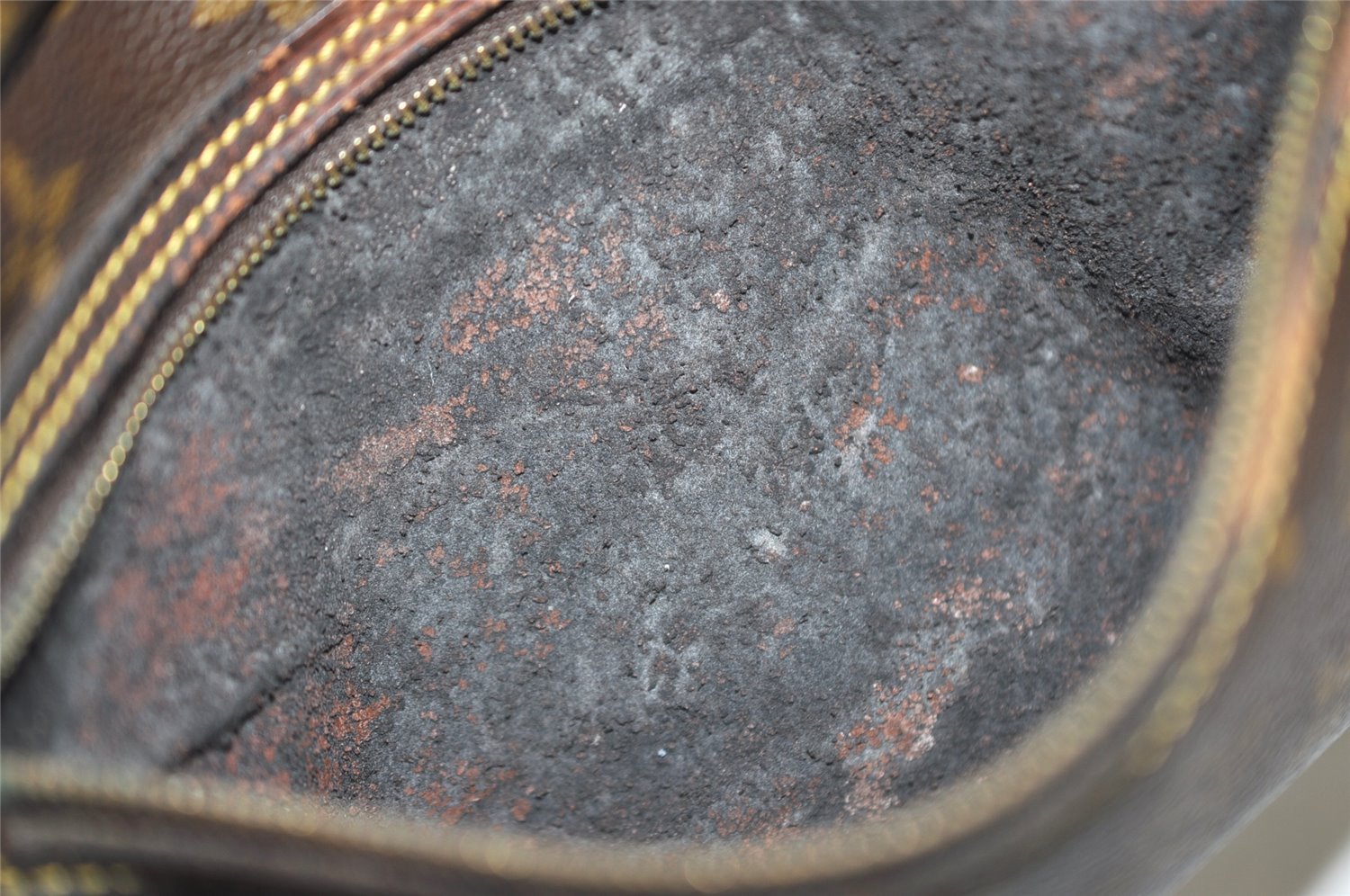 Authentic Louis Vuitton Monogram Marly Dragonne GM M51825 Clutch Hand Bag 3309J