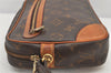 Authentic Louis Vuitton Monogram Marly Dragonne GM M51825 Clutch Hand Bag 3309K