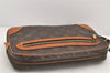 Authentic Louis Vuitton Monogram Marly Dragonne GM M51825 Clutch Hand Bag 3309K