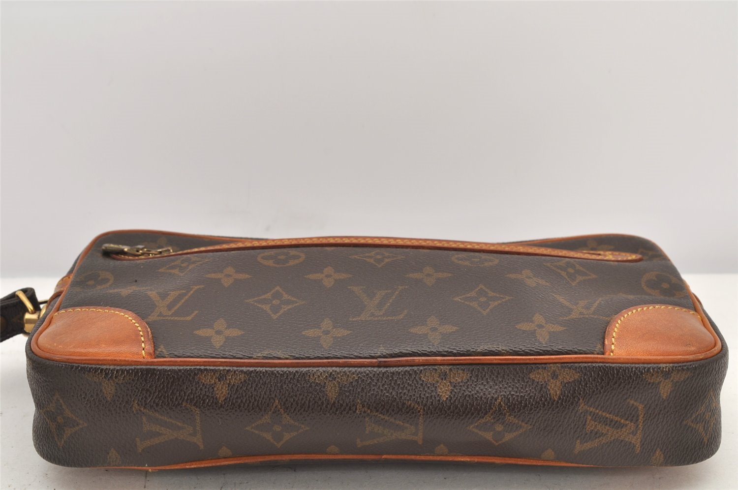 Authentic Louis Vuitton Monogram Marly Dragonne GM M51825 Clutch Hand Bag 3309K