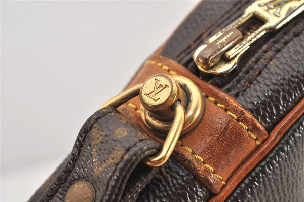 Authentic Louis Vuitton Monogram Marly Dragonne GM M51825 Clutch Hand Bag 3309K