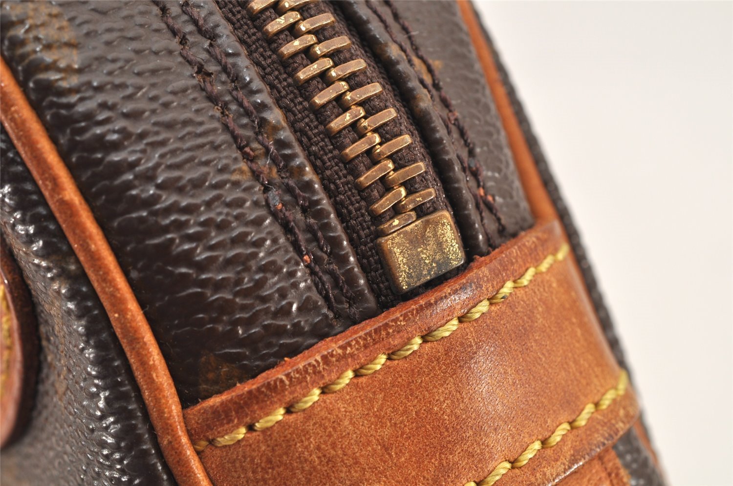 Authentic Louis Vuitton Monogram Marly Dragonne GM M51825 Clutch Hand Bag 3309K