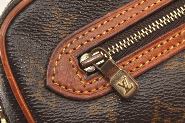 Authentic Louis Vuitton Monogram Marly Dragonne GM M51825 Clutch Hand Bag 3309K