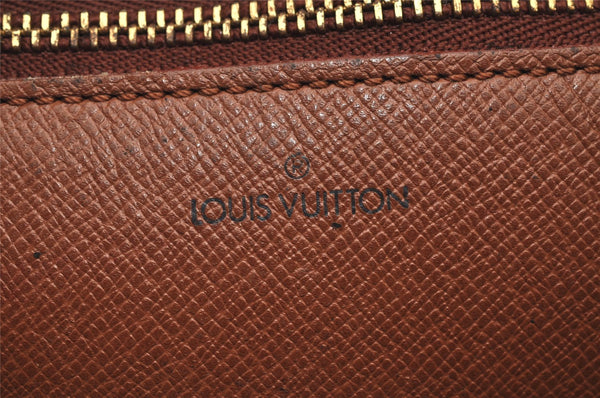 Authentic Louis Vuitton Monogram Marly Dragonne GM M51825 Clutch Hand Bag 3309K