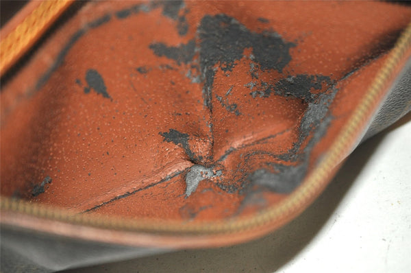 Authentic Louis Vuitton Monogram Marly Dragonne GM M51825 Clutch Hand Bag 3309K