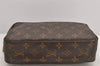 Auth Louis Vuitton Monogram Trousse Toilette 23 Clutch Hand Bag M47524 LV 3310K