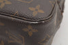 Auth Louis Vuitton Monogram Trousse Toilette 23 Clutch Hand Bag M47524 LV 3310K