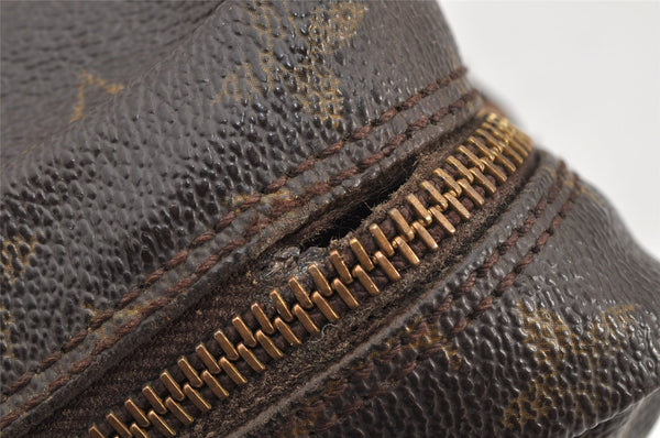 Auth Louis Vuitton Monogram Trousse Toilette 23 Clutch Hand Bag M47524 LV 3310K