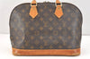 Authentic Louis Vuitton Monogram Alma Hand Bag Purse M51130 LV 3311K