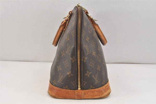 Authentic Louis Vuitton Monogram Alma Hand Bag Purse M51130 LV 3311K