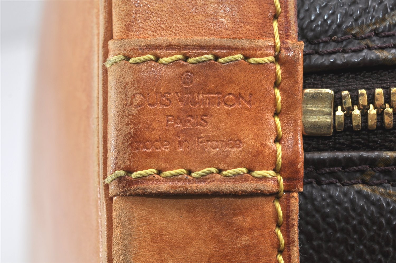 Authentic Louis Vuitton Monogram Alma Hand Bag Purse M51130 LV 3311K