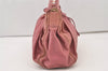 Authentic PRADA Nylon Tessuto Leather 2Way Shoulder Hand Bag BN1631 Pink 3312J