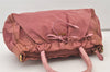 Authentic PRADA Nylon Tessuto Leather 2Way Shoulder Hand Bag BN1631 Pink 3312J
