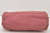 Authentic PRADA Nylon Tessuto Leather 2Way Shoulder Hand Bag BN1631 Pink 3312J