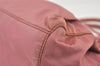Authentic PRADA Nylon Tessuto Leather 2Way Shoulder Hand Bag BN1631 Pink 3312J