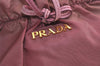 Authentic PRADA Nylon Tessuto Leather 2Way Shoulder Hand Bag BN1631 Pink 3312J