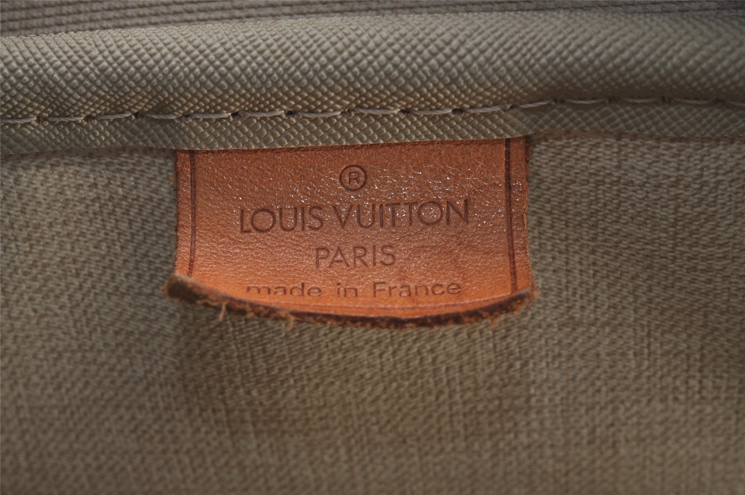 Authentic Louis Vuitton Monogram Deauville Hand Bag M47270 LV 3313I