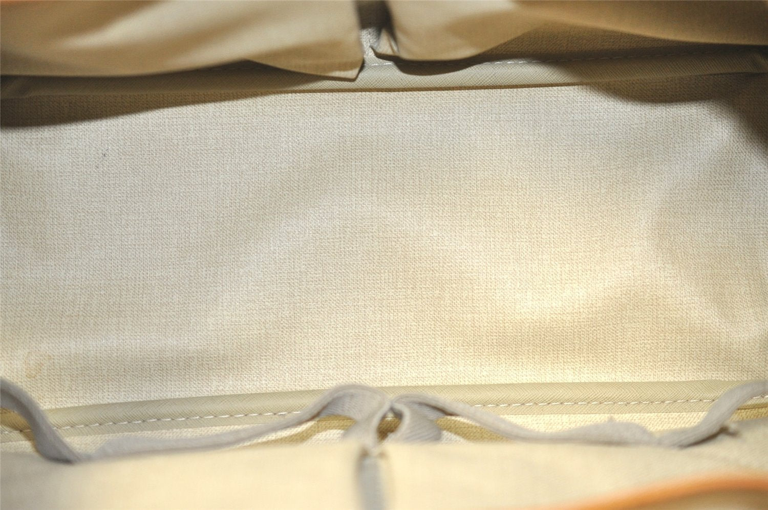 Authentic Louis Vuitton Monogram Deauville Hand Bag M47270 LV 3313I