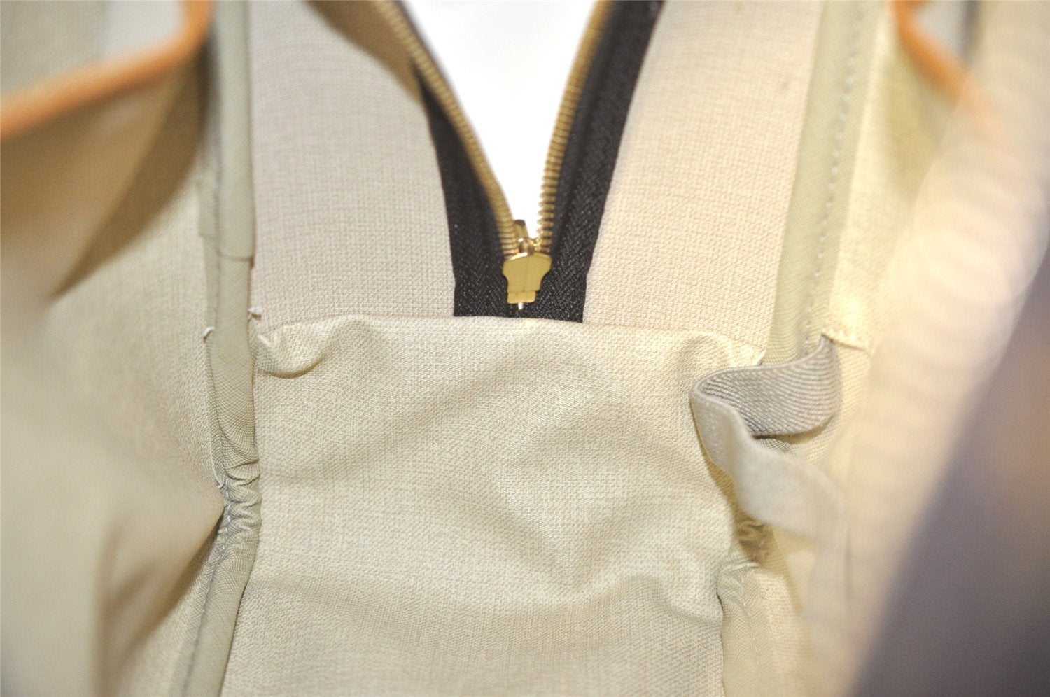 Authentic Louis Vuitton Monogram Deauville Hand Bag M47270 LV 3313I