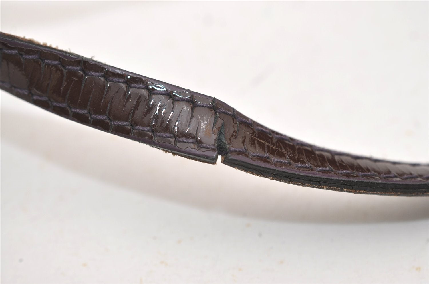 Authentic GUCCI Jolie Shoulder Hand Tote Bag GG Canvas Enamel 211976 Brown 3313J