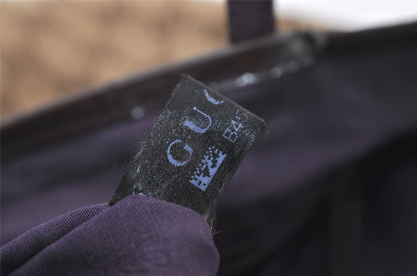 Authentic GUCCI Jolie Shoulder Hand Tote Bag GG Canvas Enamel 211976 Brown 3313J