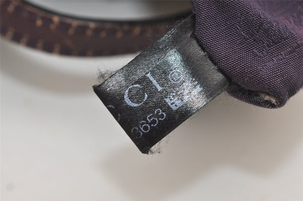 Authentic GUCCI Jolie Shoulder Hand Tote Bag GG Canvas Enamel 211976 Brown 3313J