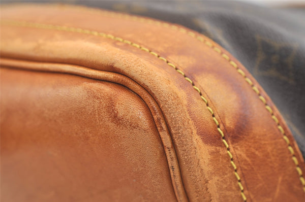 Authentic Louis Vuitton Monogram Noe Shoulder Drawstring Bag M42224 Junk 3313K