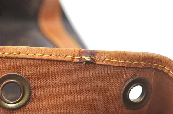 Authentic Louis Vuitton Monogram Noe Shoulder Drawstring Bag M42224 Junk 3313K