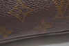 Auth Louis Vuitton Monogram Trousse Toilette 23 Clutch Hand Bag Old Model 3314K