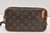 Auth Louis Vuitton Monogram Marly Bandouliere Shoulder Cross Bag M51828 LV 3315K