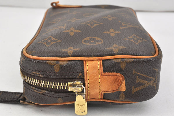Auth Louis Vuitton Monogram Marly Bandouliere Shoulder Cross Bag M51828 LV 3315K