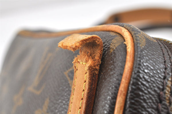 Auth Louis Vuitton Monogram Marly Bandouliere Shoulder Cross Bag M51828 LV 3315K