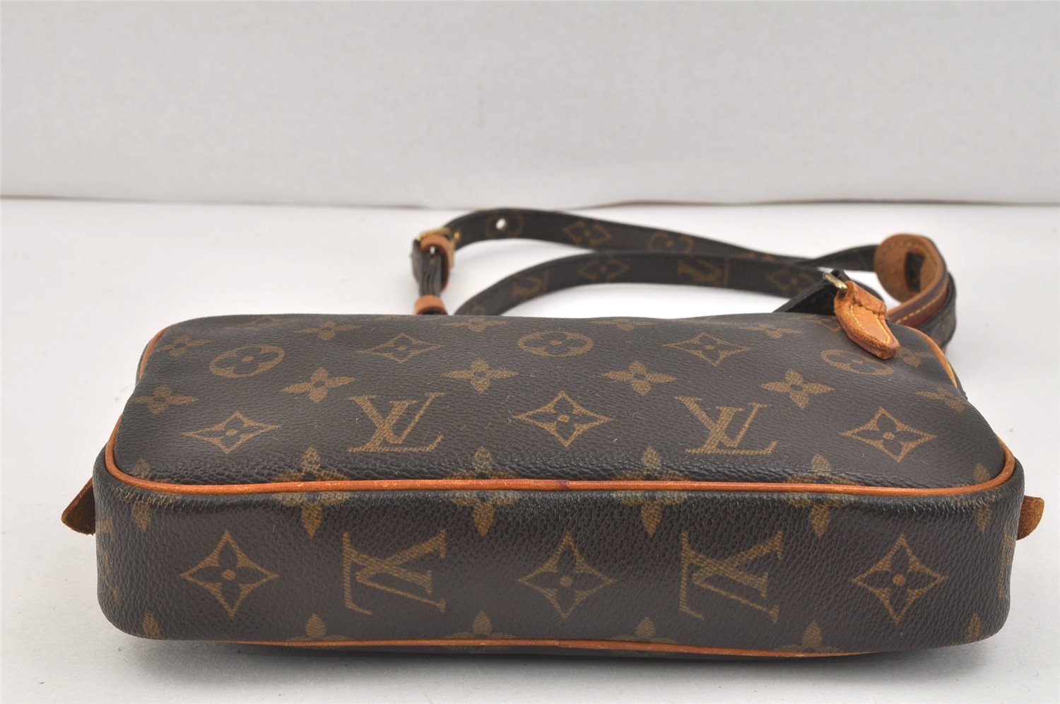 Auth Louis Vuitton Monogram Marly Bandouliere Shoulder Cross Bag M51828 LV 3315K