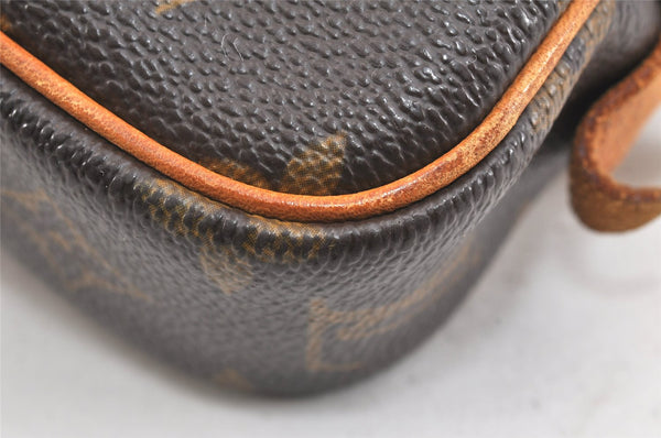 Auth Louis Vuitton Monogram Marly Bandouliere Shoulder Cross Bag M51828 LV 3315K