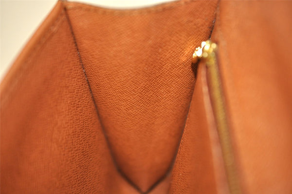 Authentic Louis Vuitton Monogram Bordeaux M51798 2Way Shoulder Clutch Bag 3316I