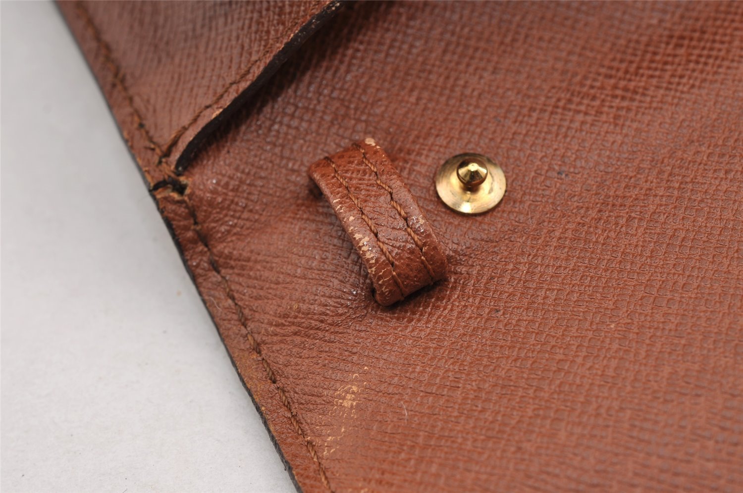 Authentic Louis Vuitton Monogram Bordeaux M51798 2Way Shoulder Clutch Bag 3316I