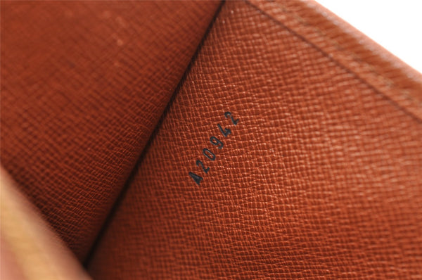 Authentic Louis Vuitton Monogram Bordeaux M51798 2Way Shoulder Clutch Bag 3316I